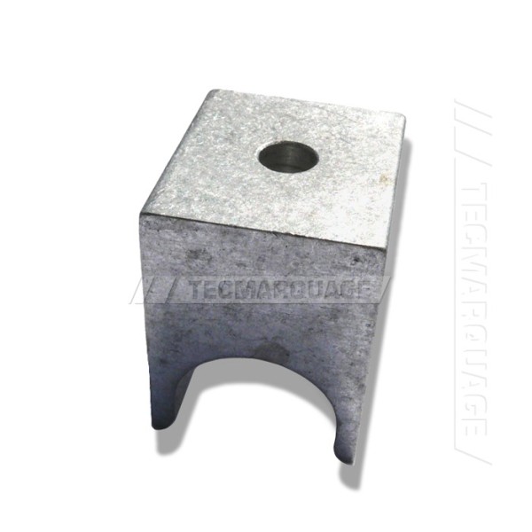 Carré de blocage. Poignée pistolet peinture.