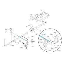 Barre support pistolet