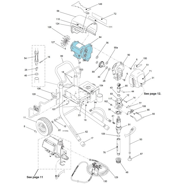 REPAIR KIT, MOTOR, 695