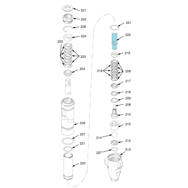 KIT DE REPARATION, QTIGE, PISTON