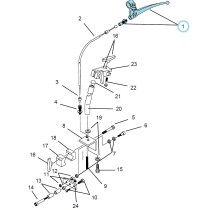 Poignée déclenchement pistolet