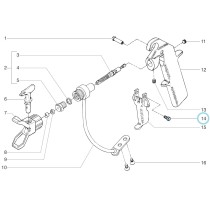 Vis d'axe de gachette