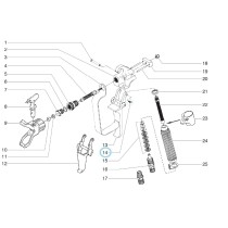 Vis d'axe de gachette