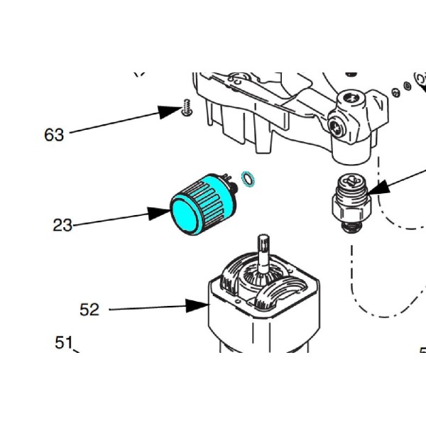 Bouton de reglage pression pour MagnumDX Bouton de reglage pression pour MagnumDX