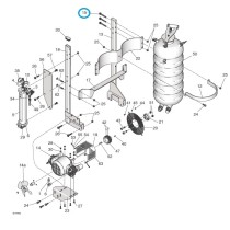 VIS, HEX HD, FLANGED kit...