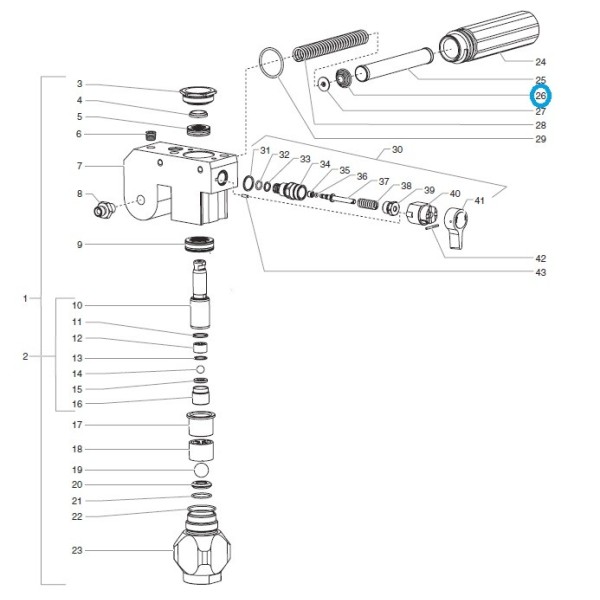 Filtre spring 740i