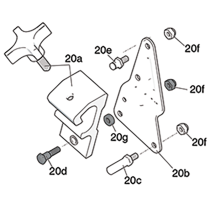 Kit accroche pistolet pour...