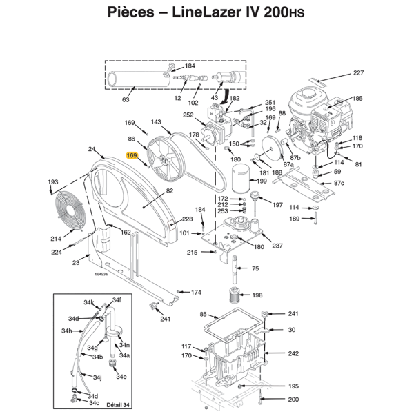 Vis de bloquage poulie 200HS