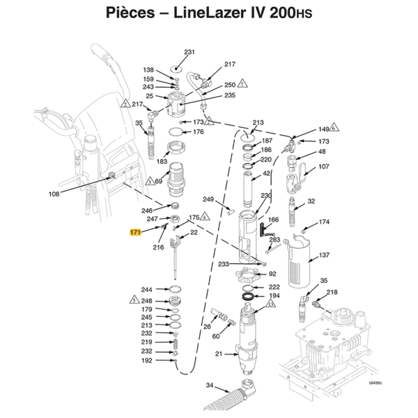 Bille transmission Lazer 5000 et Lazer 200HS