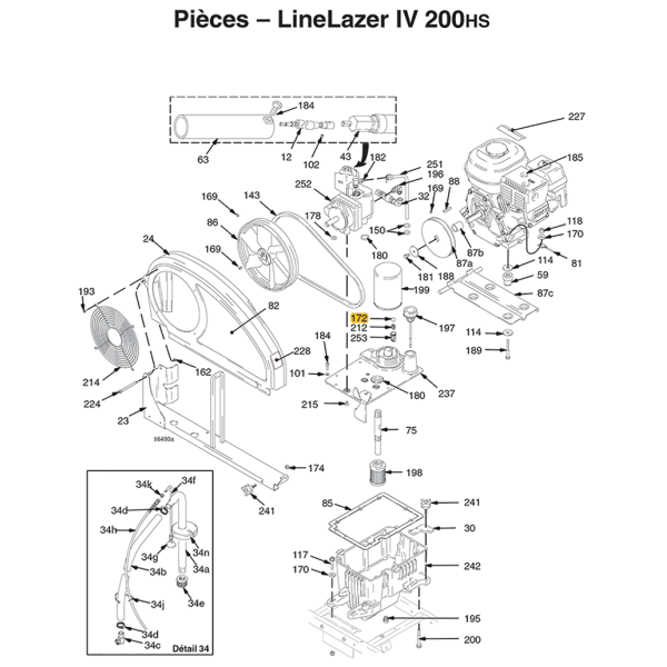 Bille GH200 (filtre hydraulique)