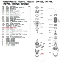 Joint O ring pour pompe