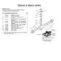 Vanne en T -  M(1/4")M(1/4")M(1/4")