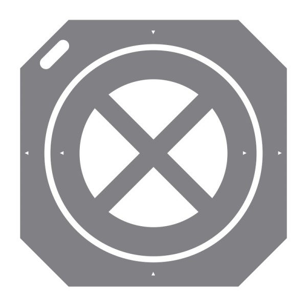 POCHOIR PANNEAU B6d - ALUMINIUM