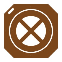 POCHOIR PANNEAU B6d - CONTREPLAQUÉ