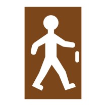 POCHOIR PIETON - CONTREPLAQUÉ