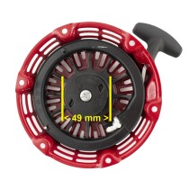 Lanceur complet moteur (GX160-200) MOYEU 49 MM