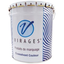 Peinture routière couleur