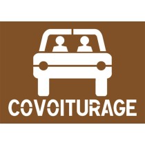 Pochoir covoiturage