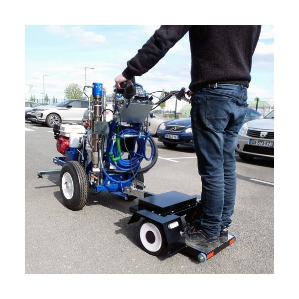 Plateforme motorisée pour appareil de traçage