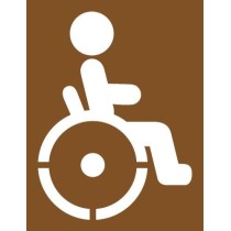Pochoir pour place handicapée