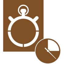 Pochoir arrêt minute