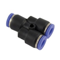 Raccord pneumatique 6 mm en Y 6 mm