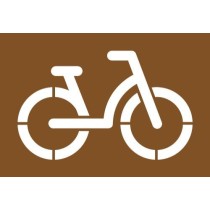 Pochoir bicyclette