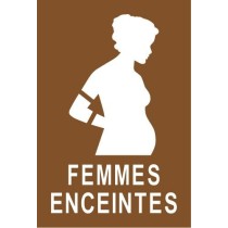 Pochoir femme enceinte avec...