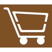 Pochoir chariot caddie