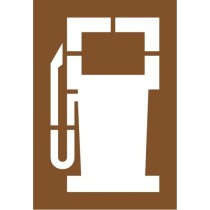 Pochoir station service