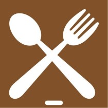 Pochoir sigle restaurant