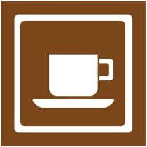 Pochoir sigle cafétéria