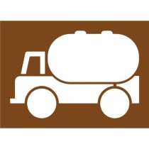 Pochoir camion citerne