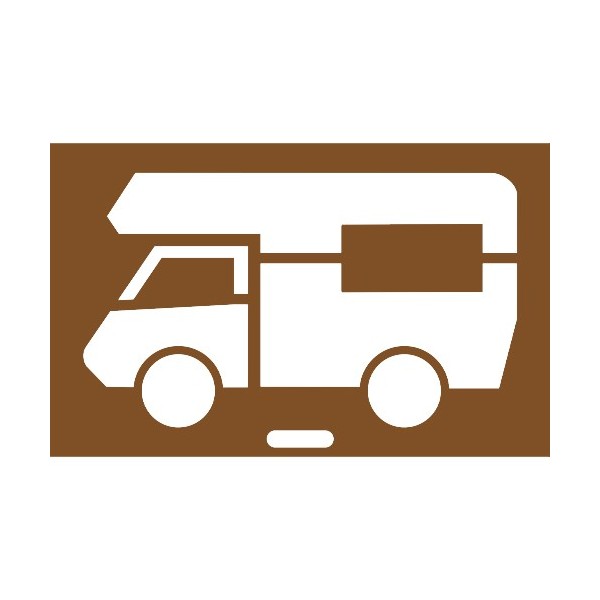 Pochoir camping car