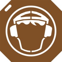 Pochoir casque anti-bruit...