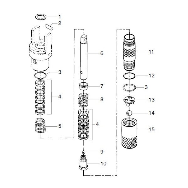 Axe de liaison 6900-6900 XLT/8900 XLT/9900 XLT