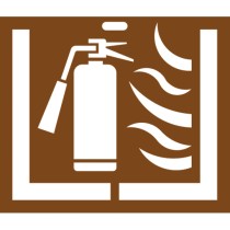 Pochoir extincteur