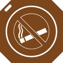 Pochoir interdiction de fumer