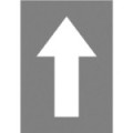 Pochoir petite flèche tout droit