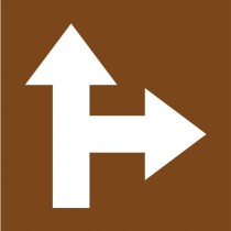 Pochoir petite flèche...