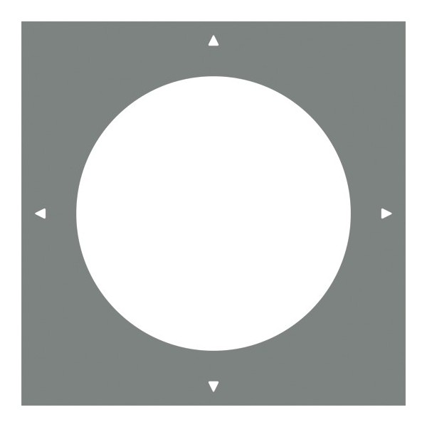 Pochoir cercle diamètre de 50 cm