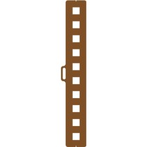 Pochoir ligne de carrés de...