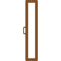 Pochoir ligne de 25 cm