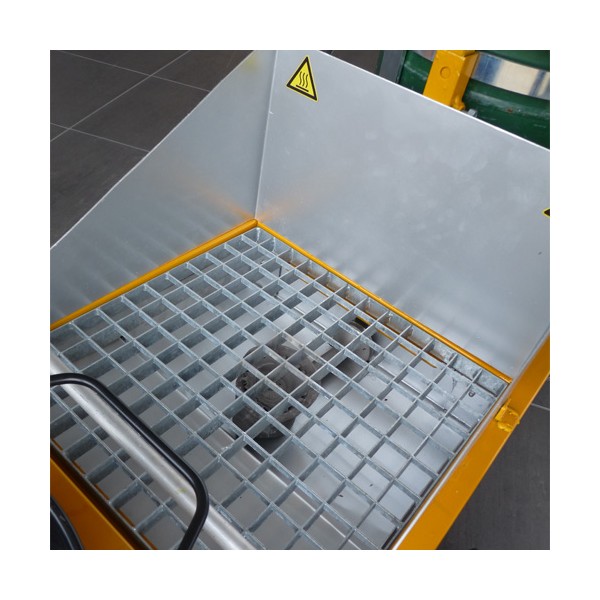 Porte-seau chauffant