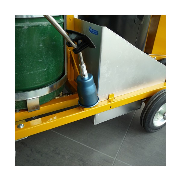 Porte-seau chauffant