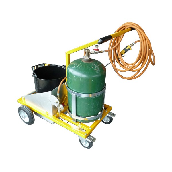 Porte-seau chauffant