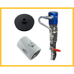 Pièces du circuit hydraulique et poulie